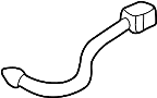 Image of Brake Hydraulic Hose (Rear) image for your 1987 Chevrolet Camaro   