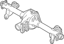 Image of Differential Housing (Front) image for your 1990 GMC K2500  Sierra SLE Extended Cab Pickup Fleetside  