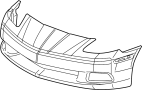 15915331 Bumper Cover (Front, Upper, Lower)