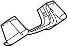 15219019 Bracket Assembly - I/P Driver Knee BOLS. Instrument Panel Mounting Bracket. Instrument Panel Reinforcement.