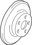 Image of Disc Brake Rotor (Rear) image for your 2011 GMC Yukon Denali Sport Utility  