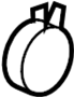 View Clamp. Hose. (Upper, Lower) Full-Sized Product Image