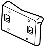 View License Plate Bracket (Front) Full-Sized Product Image