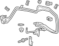 View Automatic Transmission Oil Cooler Hose Assembly Full-Sized Product Image 1 of 3