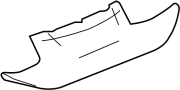 Steering Wheel Trim (Rear, Lower)