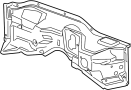 Image of Firewall (Front, Rear) image for your 2024 GMC Sierra 2500 HD Pro Extended Cab Pickup 6.6L V8 A/T RWD 