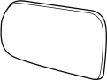 Image of Door Mirror Glass image for your 2019 Chevrolet Corvette ZR1 Convertible 6.2L V8 A/T 