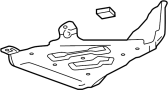 View Fuel Tank Skid Plate (Lower) Full-Sized Product Image