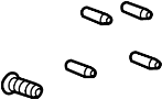 View Wheel Lug Stud Full-Sized Product Image 1 of 3