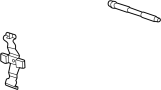 Image of Pin. Brake. A clip which snap onto. image for your 2020 Chevrolet Blazer   