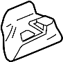 Image of Interior Quarter Panel Trim Panel Insert image