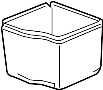 View Trunk Floor Storage Box (Rear, Lower) Full-Sized Product Image