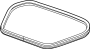 84770075 Deck Lid Seal (Front)