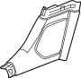 85541231 Door Pillar Post Trim Set (Rear, Lower)