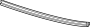 Door Window Belt Weatherstrip (Front)