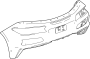 86820961 Bumper Cover (Upper)