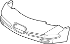 10433080 Bumper Cover (Front, Upper, Lower)