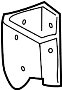 View Battery Tray Bracket Full-Sized Product Image 1 of 3