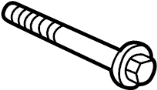 View Bolt. Alternator. Bracket.  Full-Sized Product Image 1 of 2