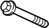 View Bolt. Alternator. Bracket. (Rear, Upper, Lower) Full-Sized Product Image