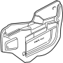 10447435 Deflector. Water. Door. Panel. (Front)