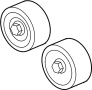 12611935 Accessory Drive Belt Idler Pulley