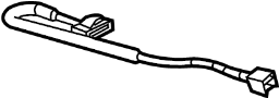 Image of Sunroof Wiring Harness image for your 2020 Chevrolet Corvette   