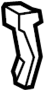 Image of A/C Refrigerant Line Clip image for your 2015 Chevrolet Traverse    