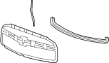 20836155 Grille (Upper, Lower)