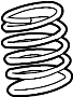 22735634 Coil Spring (Front)