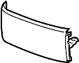 Image of Seat Frame Trim Panel (Front, Rear, Lower) image for your Chevrolet