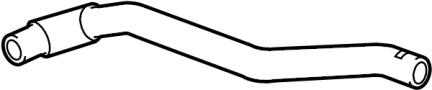 View Engine Coolant Overflow Hose Full-Sized Product Image