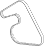 View Serpentine Belt Full-Sized Product Image