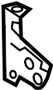 Image of Fender Rail Bracket (Front, Upper, Lower) image for your 2019 Chevrolet Malibu   