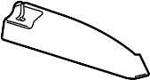 Seat Track Cover (Front, Lower)