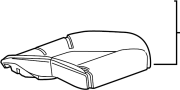 Image of Seat Cushion Pad (Front) image for your 2015 Chevrolet Corvette Z06 Convertible 6.2L V8 M/T 