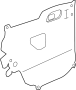 View Door Water Deflector (Rear, Lower) Full-Sized Product Image 1 of 2