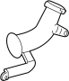 Image of Engine Air Intake Hose (Front) image for your 2002 Saturn Vue Base Sport Utility 2.2L Ecotec M/T AWD 