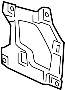 Image of Instrument panel Brace. Instrument Panel Mounting Bracket. (Lower). A Bracket for a. image for your 2008 Chevrolet HHR   