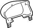 Image of Instrument Cluster Bezel image for your 2008 Chevrolet Cobalt   