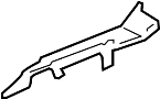 Image of Body B-Pillar Baffle Plate (Lower) image for your 2023 Chevrolet Suburban    