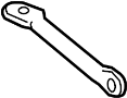 Image of Power Steering Pump Brace image for your 2002 Chevrolet Trailblazer   