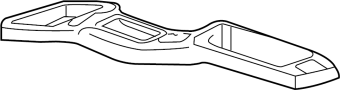 Image of Center Console (Front, Rear, Upper, Lower) image for your 2008 GMC Savana 3500   
