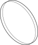 Image of Engine Water Pump Gasket image for your 1991 Pontiac Bonneville   