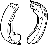 Drum Brake Shoe (Rear)