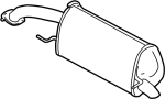 96654183 Exhaust Muffler (Rear)