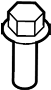 View Clip. Bumper. Cover. Retainer. (Lower) Full-Sized Product Image