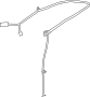 Image of Antenna Cable image for your 2023 Chevrolet Trailblazer ACTIV Sport Utility 1.3L 3 cylinder A/T AWD 