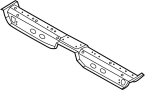 View Floor Pan Crossmember (Front, Rear, Upper) Full-Sized Product Image