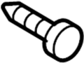 View Quarter Panel Trim Panel Screw (Front, Upper, Lower) Full-Sized Product Image